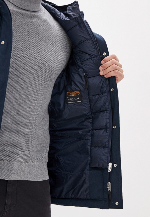 

Куртка утепленная Selected Homme, Синий, Selected Homme SE392EMFKVW7