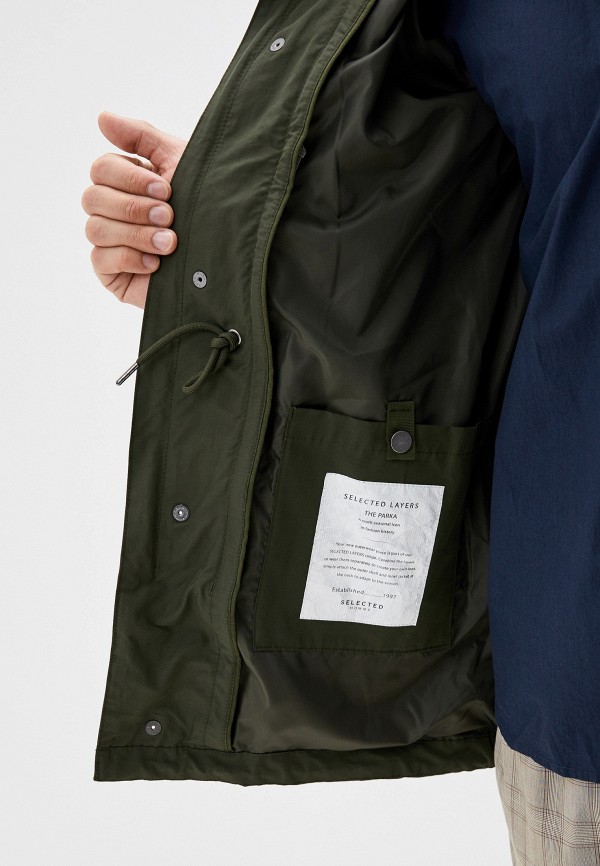 

Парка Selected Homme, Хаки, Selected Homme SE392EMHJCT5