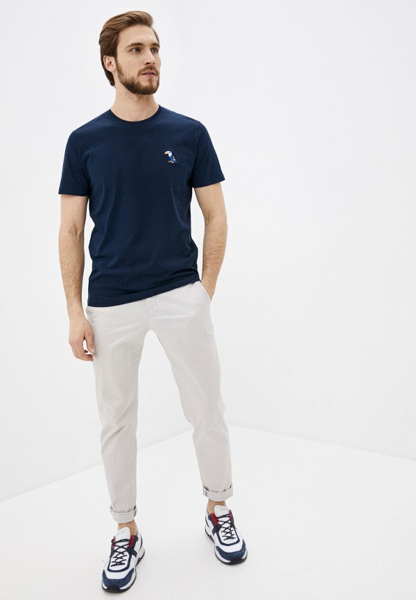 

Футболка Selected Homme, Синий, Selected Homme SE392EMHTWJ6