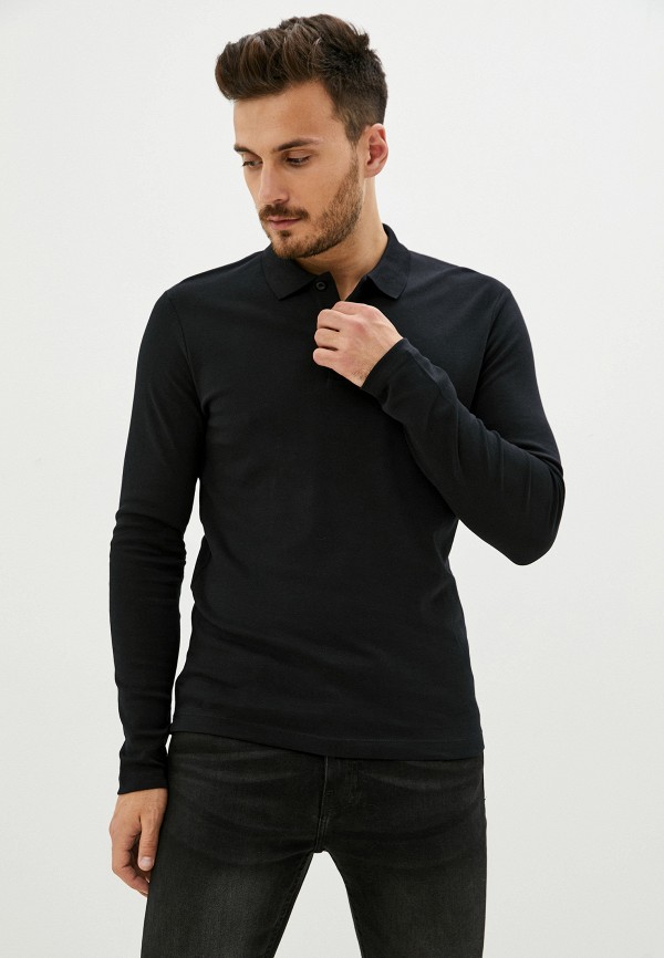

Поло Selected Homme, Черный, Selected Homme SE392EMJQLT8