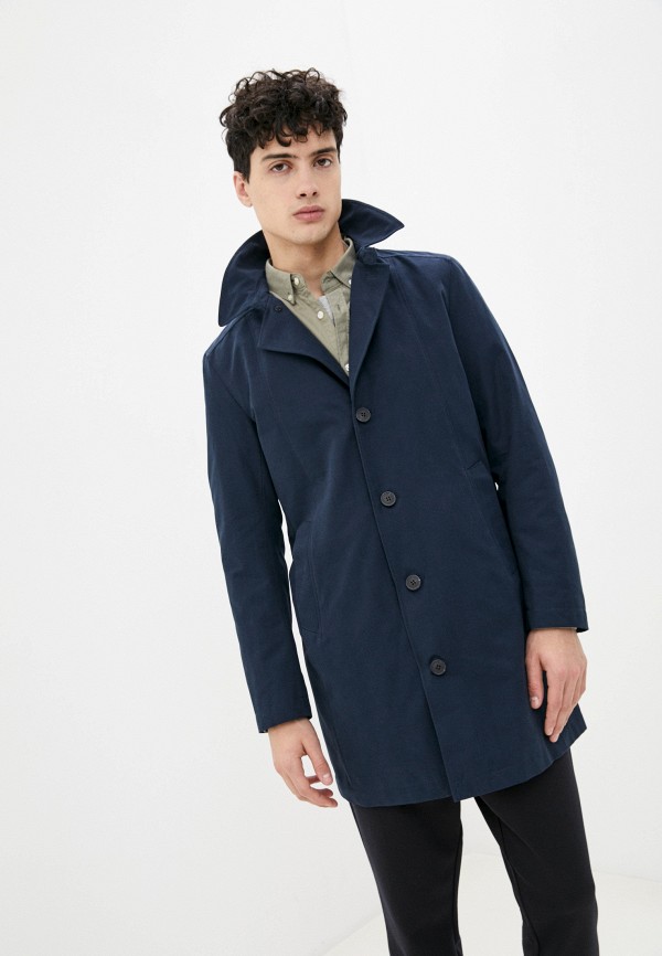 

Плащ Selected Homme, Синий