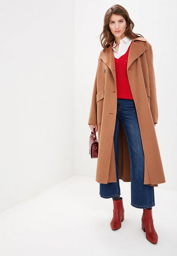 

Пальто Selected Femme, Selected Femme SE781EWDRPK2, Коричневый