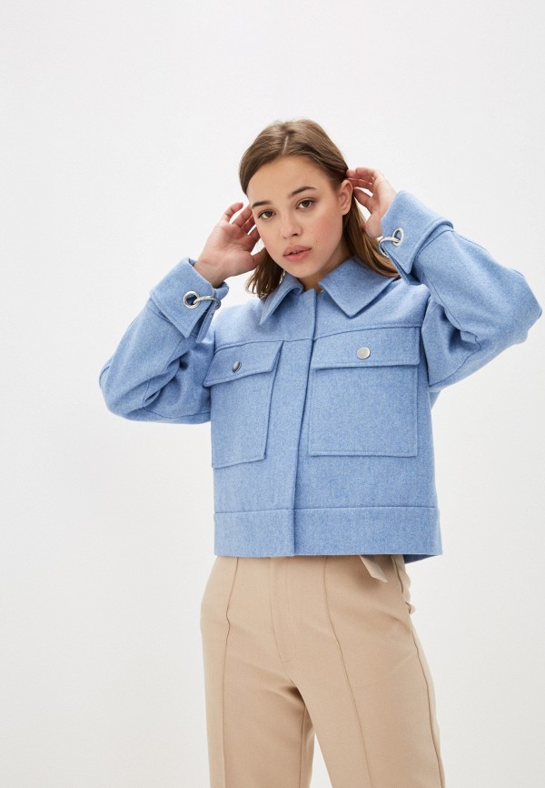 

Полупальто Selected Femme, Голубой, Selected Femme SE781EWHJCN9