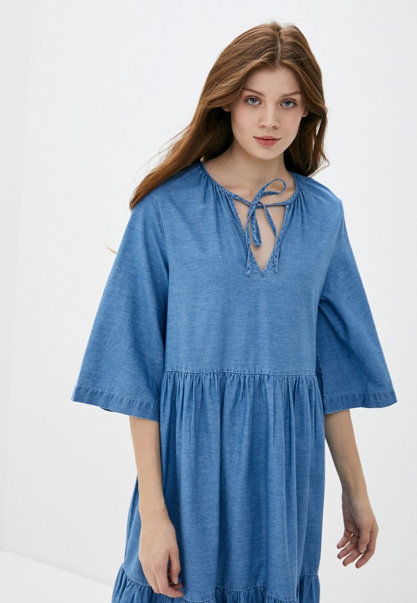 

Платье джинсовое Selected Femme, Голубой, Selected Femme SE781EWHJCP4