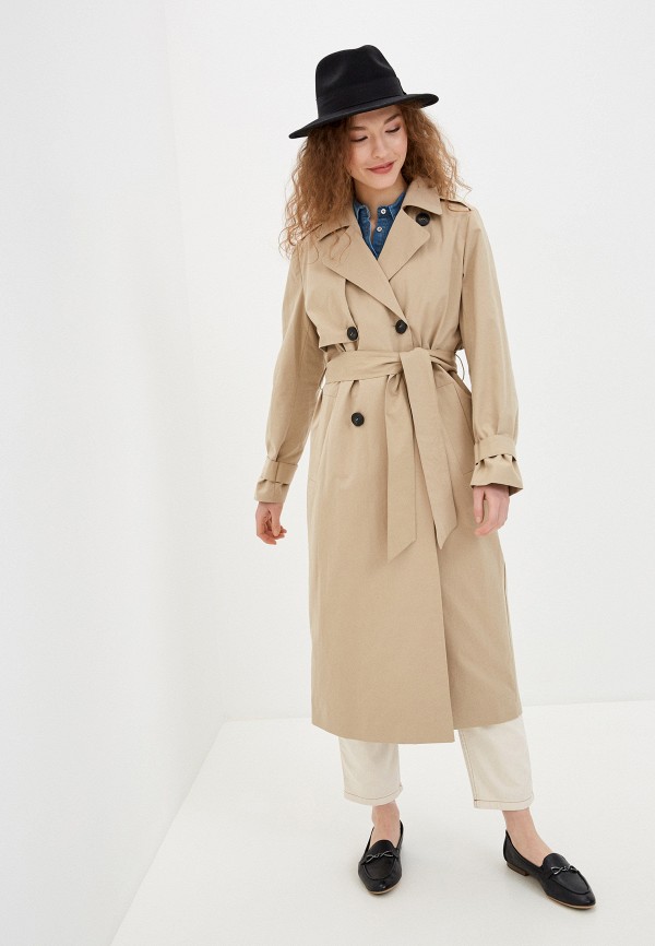 

Плащ Selected Femme, Бежевый, Selected Femme SE781EWHJCP6