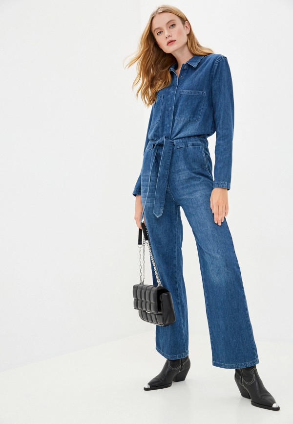 

Комбинезон джинсовый Selected Femme, Синий, Selected Femme SE781EWIPAD8