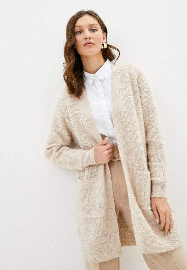 

Кардиган Selected Femme, Бежевый, Selected Femme SE781EWJNVY1