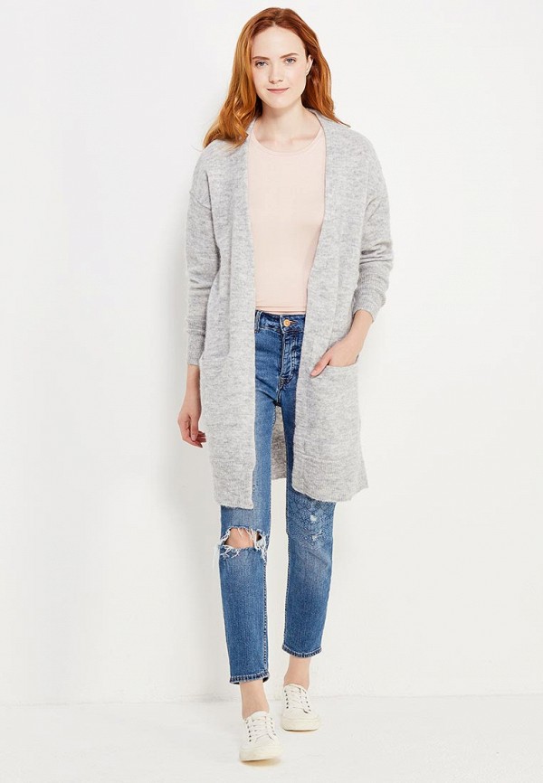 

Кардиган Selected Femme; Selected Femme SE781EWUXZ26, Серый