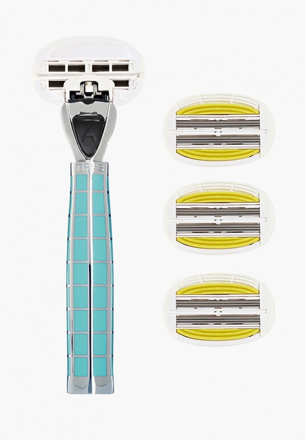 

Станок для бритья Shave Lab, Бирюзовый, TRES Ocean Breeze