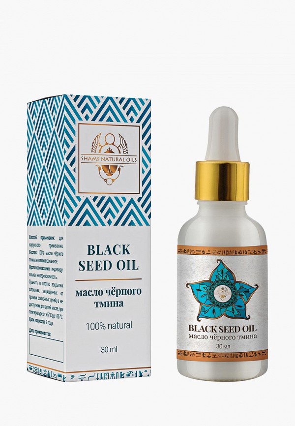 

Масло для тела Shams Natural Oils, Прозрачный, Черный тмин, 30 мл