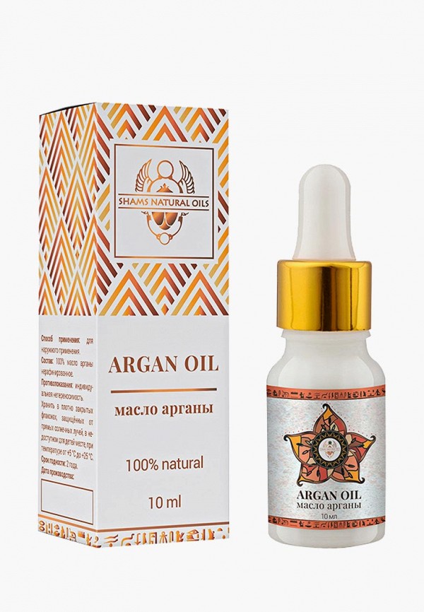 

Масло для тела Shams Natural Oils, Прозрачный, арганы, 10 мл