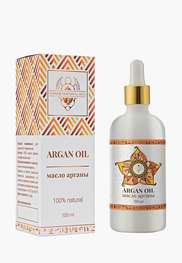 

Масло для тела Shams Natural Oils, Прозрачный, арганы, 100 мл