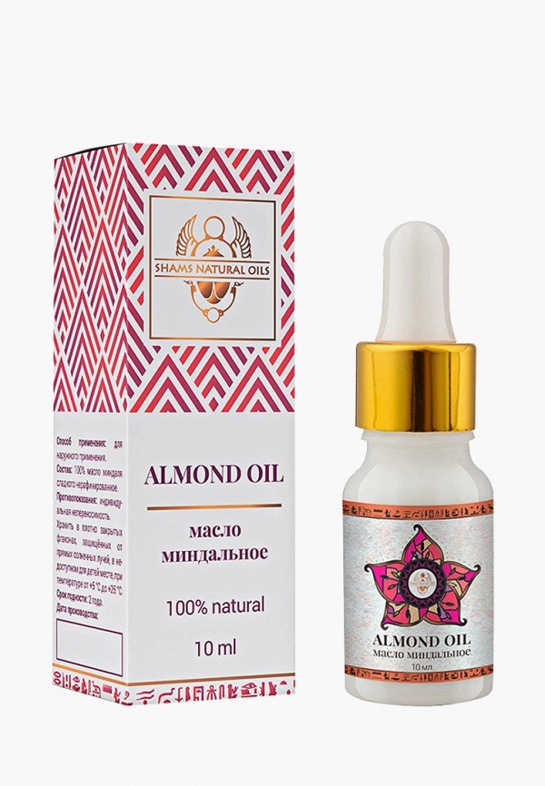 

Масло для тела Shams Natural Oils, Прозрачный, миндальное, 10 мл