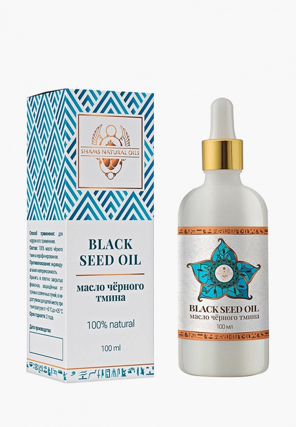 

Масло для тела Shams Natural Oils, Прозрачный, с экстрактом черного тмина, 100 мл