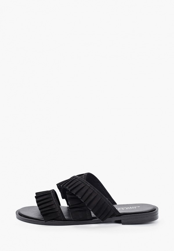 

Сабо Shoe Biz, Черный, Halida Nubuck
