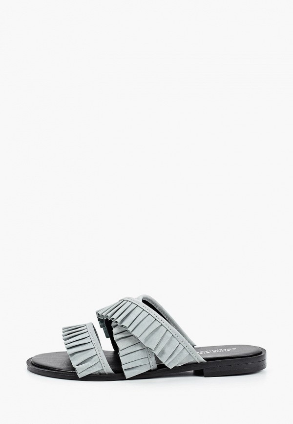 

Сабо Shoe Biz, Голубой, Halida Nubuck