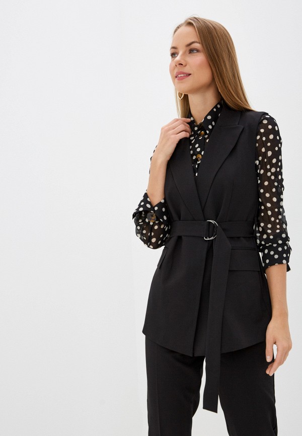 

Жилет Sisley, Черный, Sisley SI007EWHWUR3