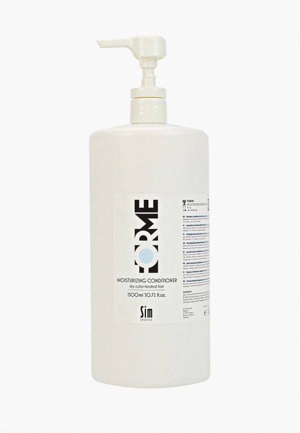 

Бальзам для волос Sim Sensitive, Прозрачный, увлажняющий, серии Forme FORME Moisturizing Shampoo, 1500мл