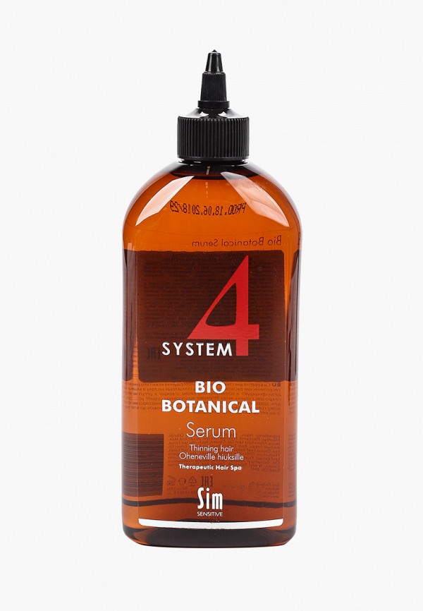 

Сыворотка для волос Sim Sensitive, Коричневый, Био Ботаническая SYSTEM 4 Bio Botanical Serum, 500 мл