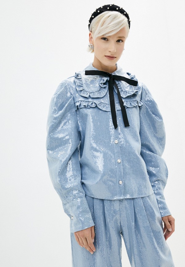 

Блуза Sister Jane, Голубой, Sister Jane SI030EWJPJV7