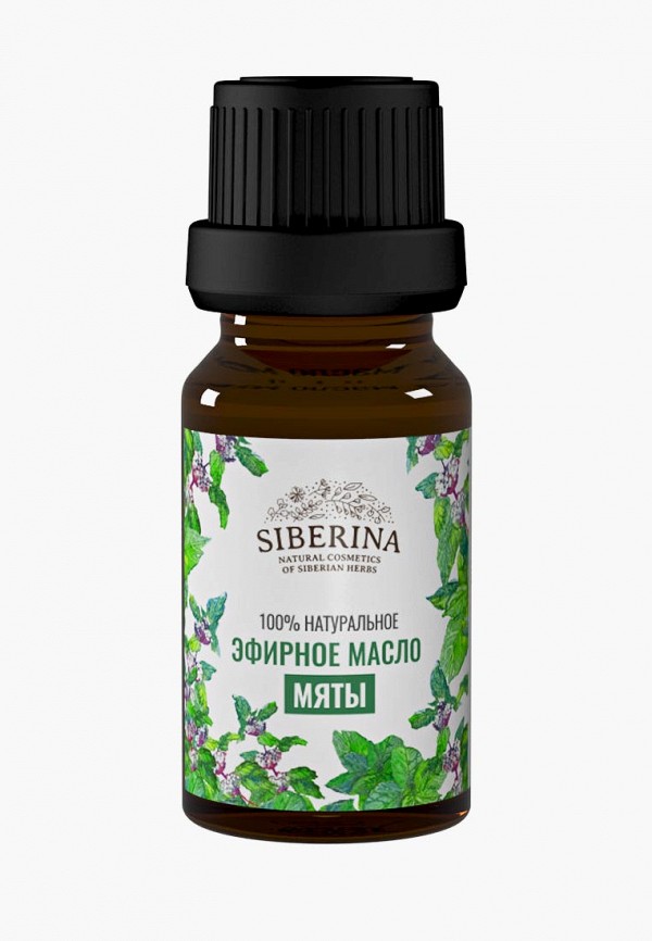 

Масло для тела Siberina, Прозрачный, эфирное, Мята, 8 мл