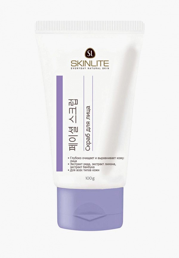 

Скраб для лица Skinlite, Белый, 100 мл