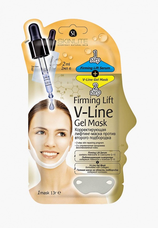 

Набор для ухода за лицом Skinlite, Белый, корректирующая, против второго подбородка,1 шт.