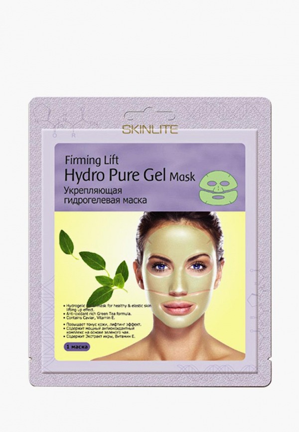 

Маска для лица Skinlite, Зеленый, Укрепляющая гидрогелевая ,1 шт