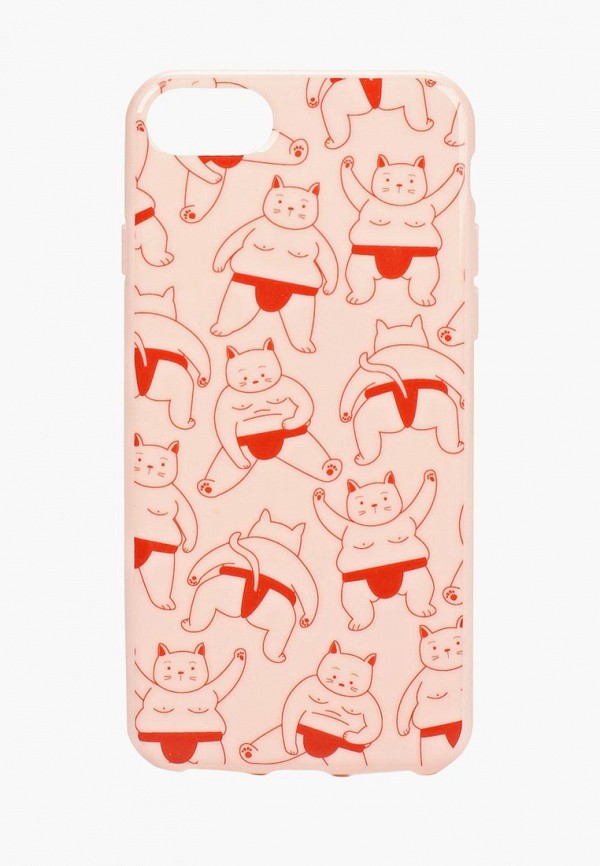 

Чехол для iPhone Skinnydip, 6/6s/7/8 Sumo Cat, Розовый