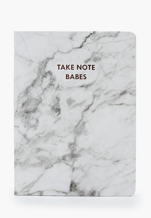 

Блокнот Skinnydip, Белый, Marble Notes