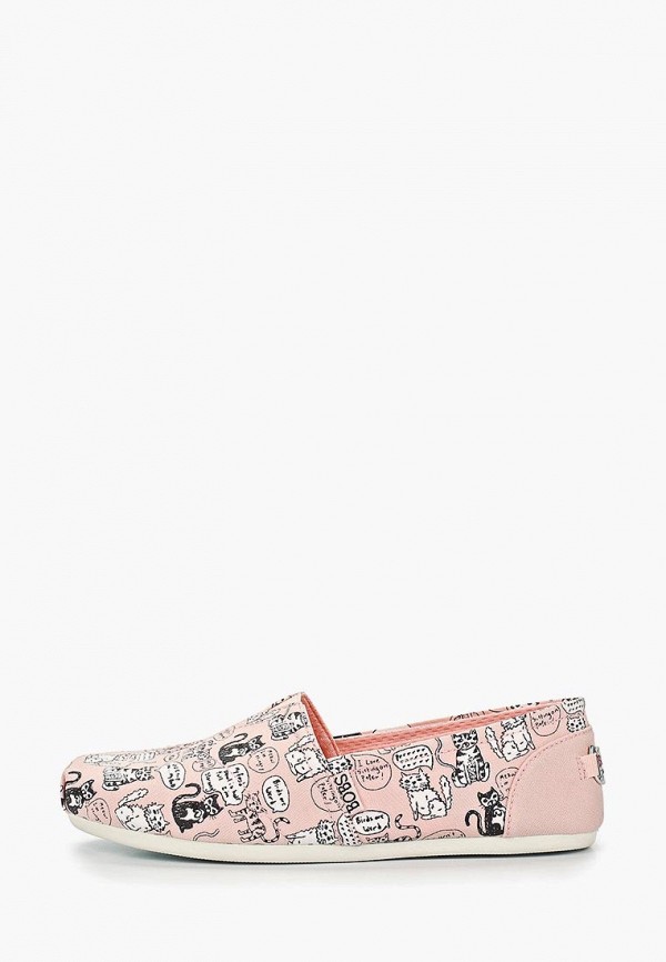 

Слипоны Skechers, BOBS PLUSH - QUOTE ME, Розовый