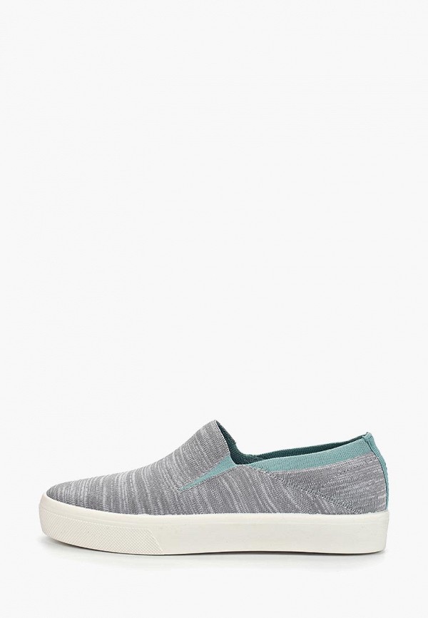 

Слипоны Skechers, POPPY-BLURRED LINES, Серый