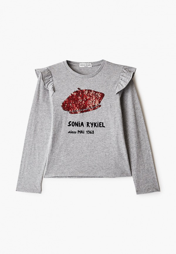 Лонгслив для девочки Sonia Rykiel 20W1TS03