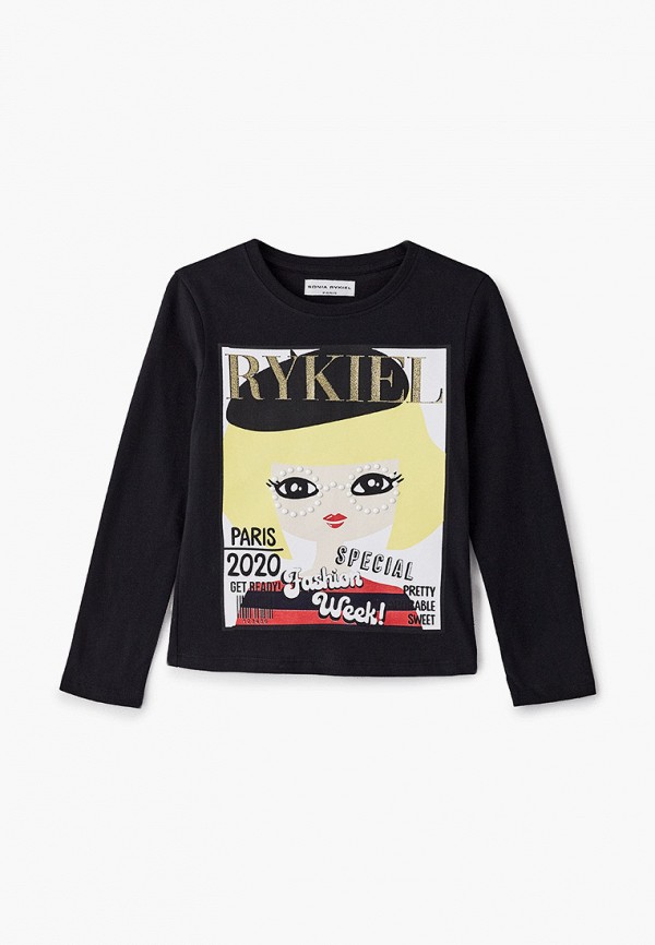 

Лонгслив Sonia Rykiel, Черный, Sonia Rykiel SO021EGKCVO6