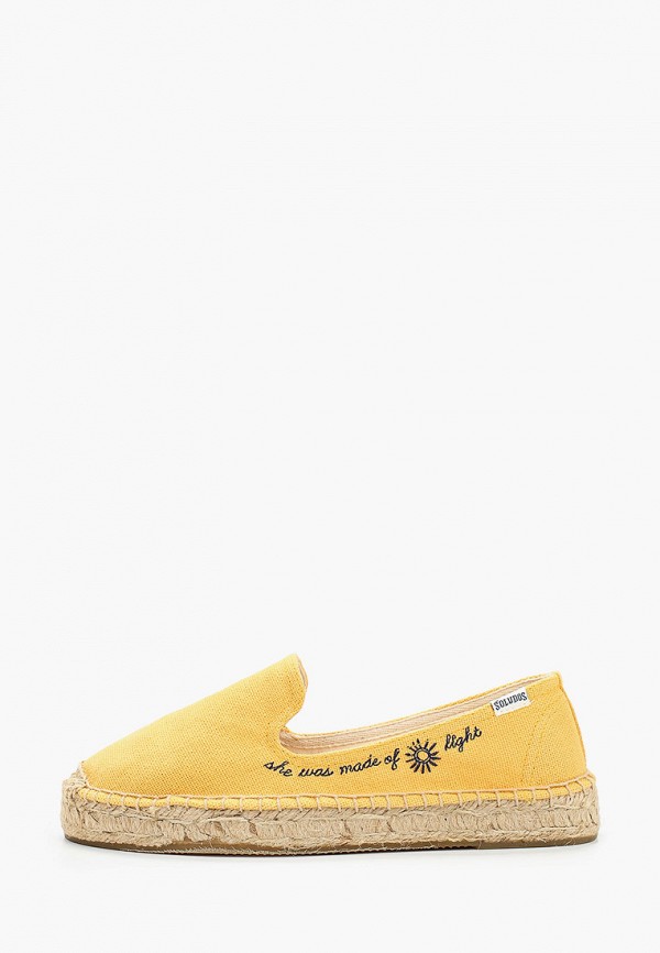 

Эспадрильи Soludos, Желтый, Sunlight Platform Espadrille
