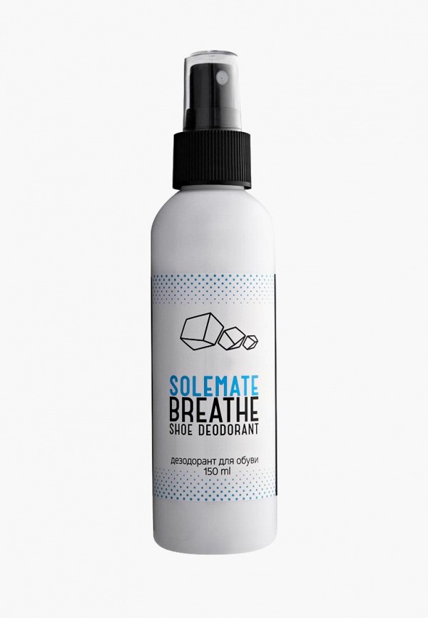 

Дезодорант для обуви Solemate, Прозрачный, Solemate BREATHE, 100 мл