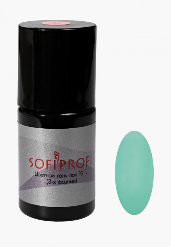 

Гель-лак для ногтей Sofiprofi, Бирюзовый, №64 10 мл