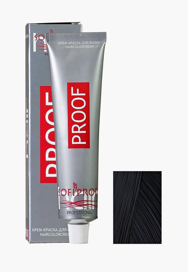 

Краска для волос Sofiprofi, Прозрачный, PROOF 60мл 2.1 сине-чёрный (индиго)