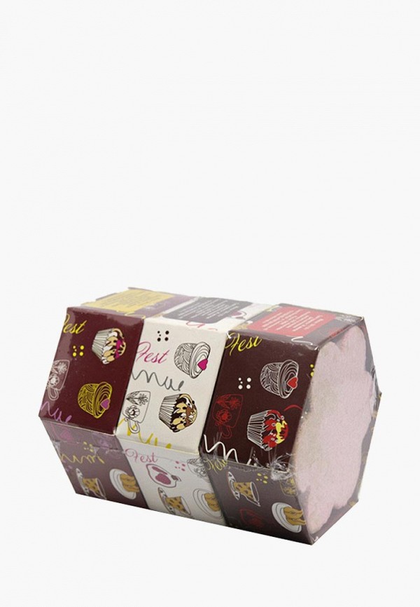 

Набор для ванны и душа Solline, Разноцветный, "Choco Fest" (Шоколадный праздник),с маслом какао из 3-х фигурок