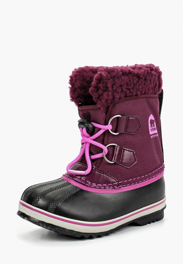 

Сапоги Sorel, CHILDRENS YOOT PAC NYLON, Фиолетовый