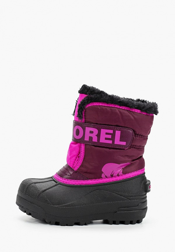 

Дутики Sorel, Фиолетовый, CHILDRENS SNOW COMMANDER™