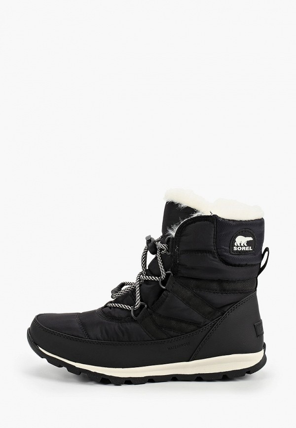 

Дутики Sorel, Черный, YOUTH WHITNEY™ SHORT LACE