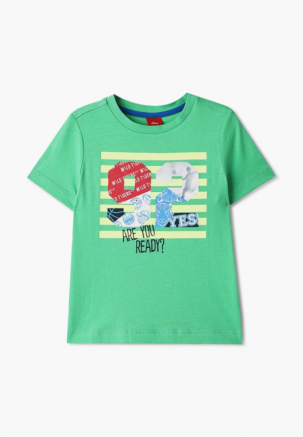 

Футболка s.Oliver, Зеленый, s.Oliver SO917EBHNVK8