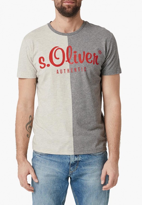

Футболка s.Oliver, s.Oliver SO917EMEJDG0, Серый
