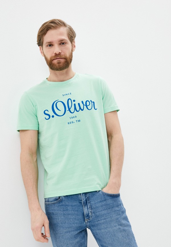 

Футболка s.Oliver, Зеленый, s.Oliver SO917EMMJYL5
