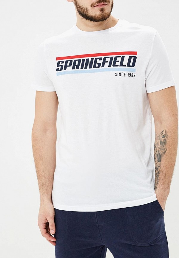 

Футболка Springfield, Белый