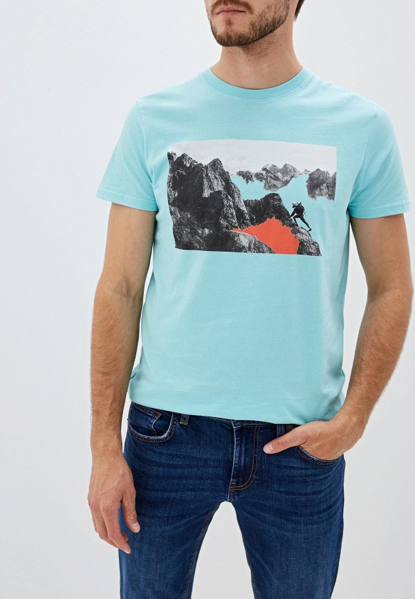 

Футболка Springfield, Бирюзовый