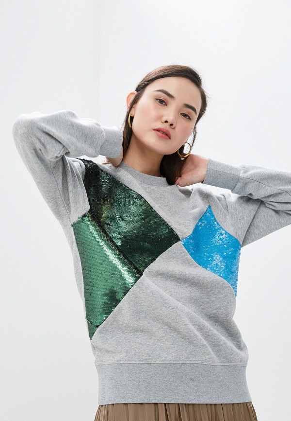 

Свитшот Sportmax Code, Серый