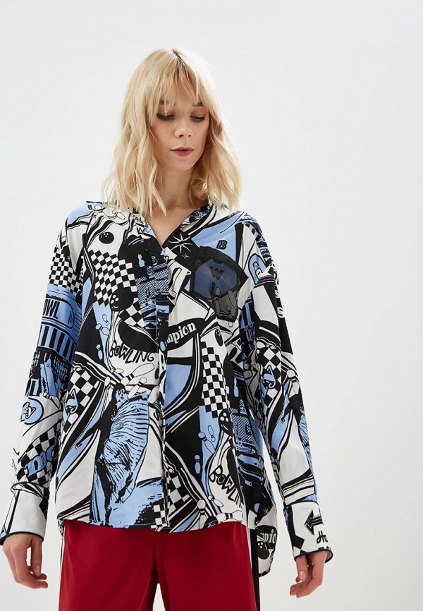 

Рубашка Sportmax Code, Синий