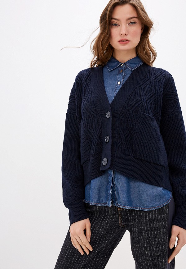 

Кардиган Sportmax Code, Синий
